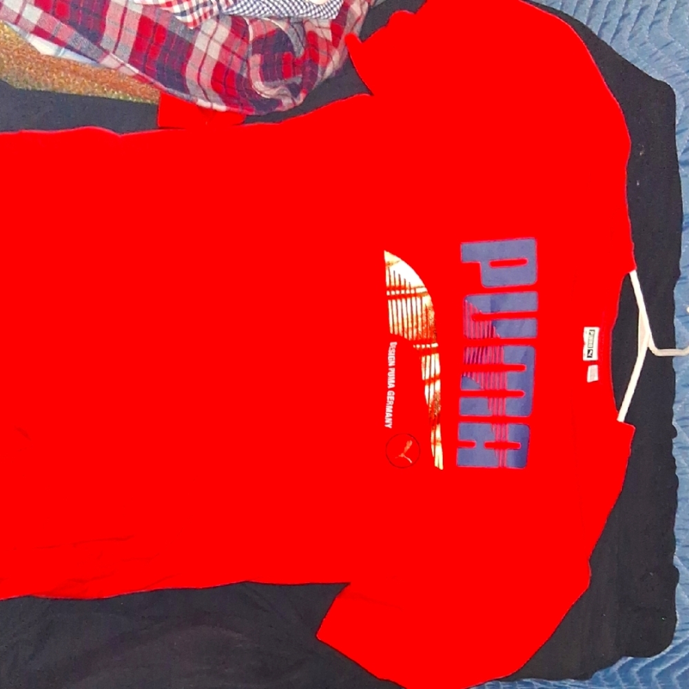 Puma Red Graphic T-Shirt